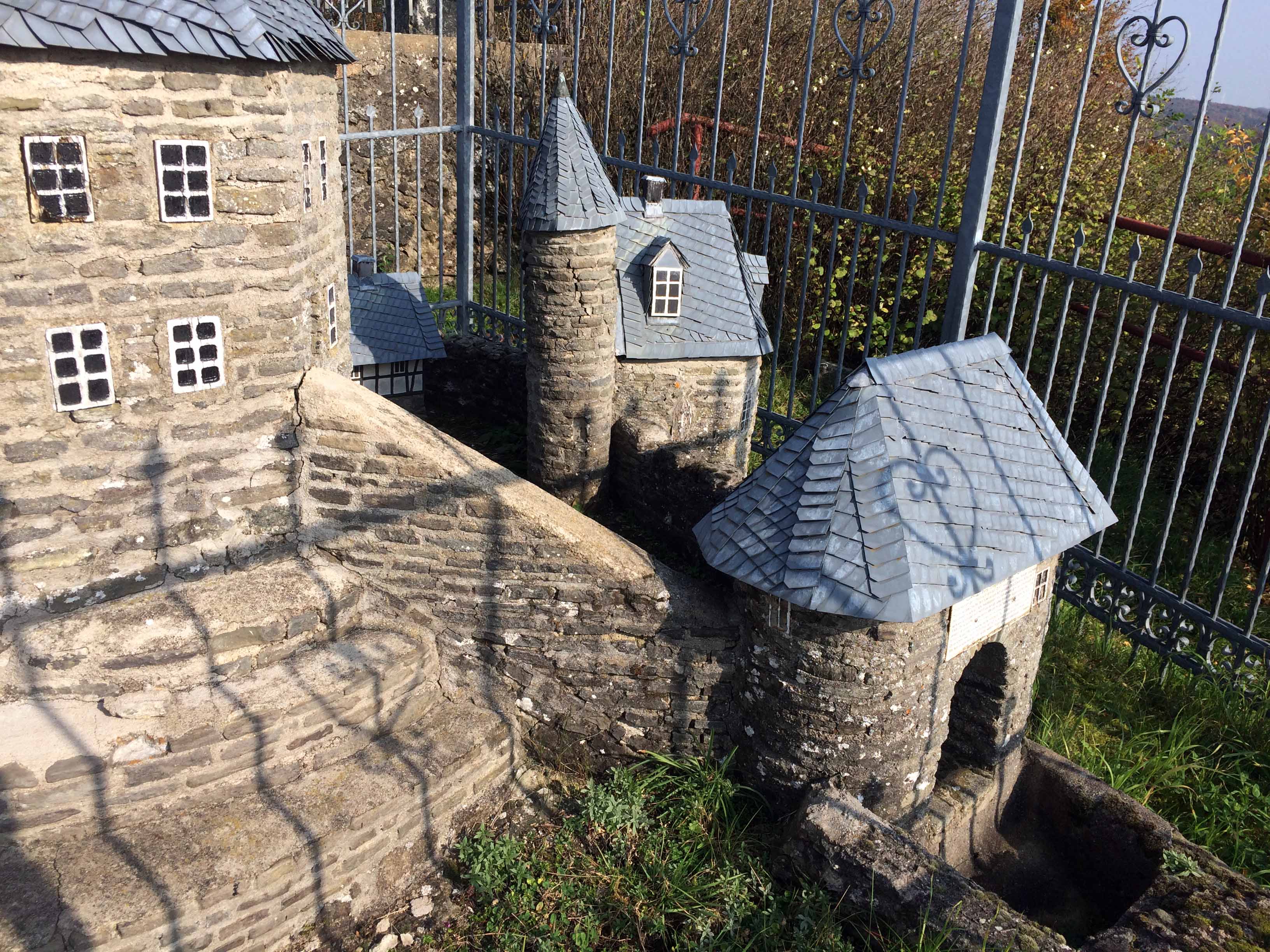 Modell der Burg Tringenstein WanderHeimat
