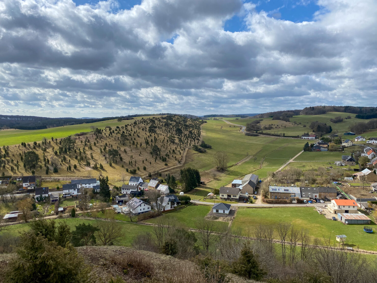 Ausblick Kalvarienberg Hammersberg Alendorf WanderHeimat